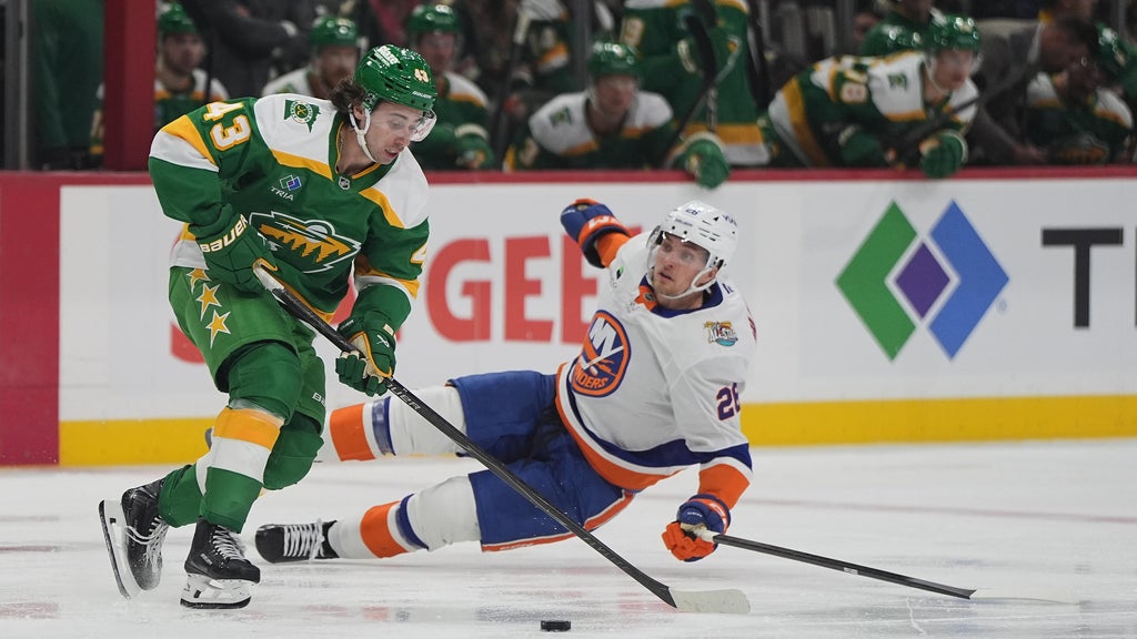 Schaefer scores his 2nd goal of the game in OT to lift Islanders past Wild, 4-3 — Minneapolis Sports news